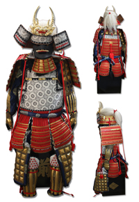JA046,Japanese armours